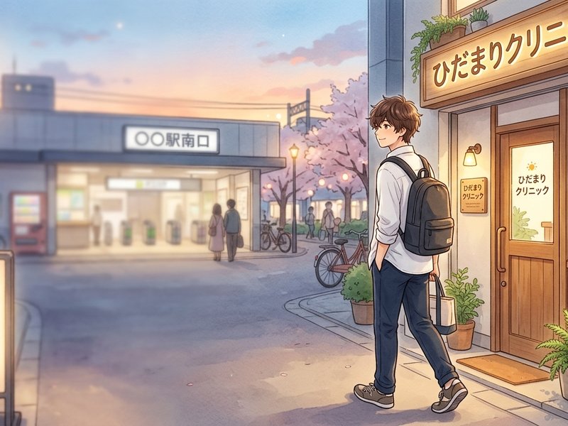 通いやすいヒゲ脱毛クリニックの選び方を説明する見出し画像