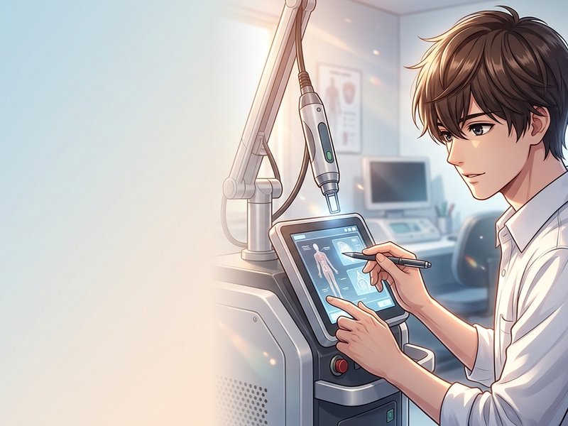 医療承認を受けたレーザー脱毛機器を説明する見出し画像