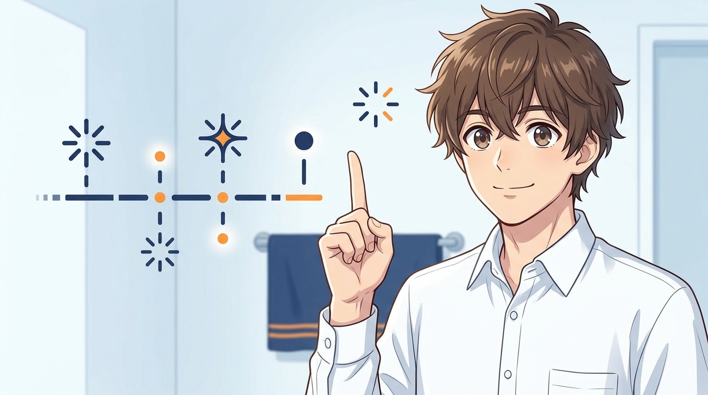 ヒゲ脱毛のゴール設定の考え方